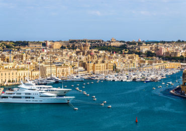 Marina in Valletta - Malta